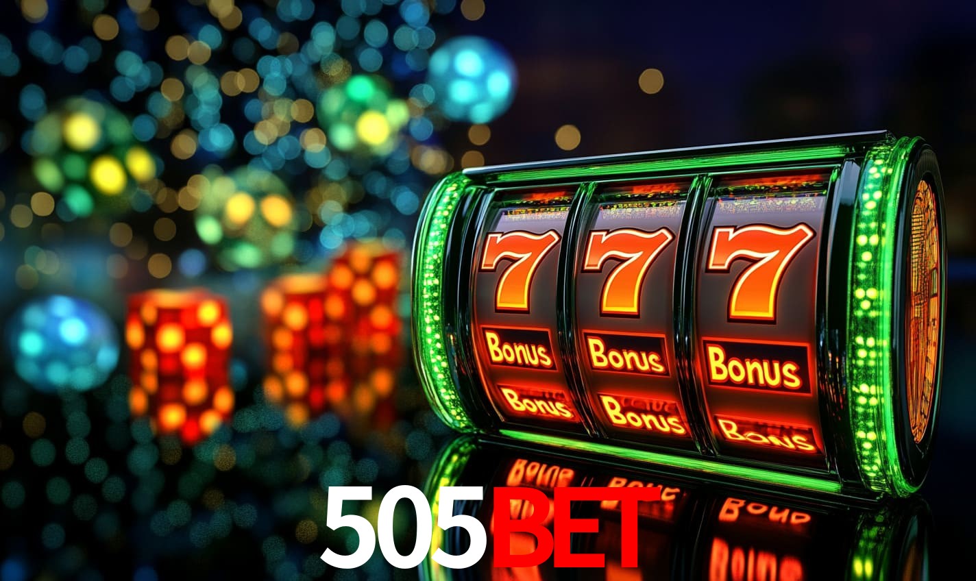 Imagem promocional da 505bet mostrando a plataforma e suas vantagens